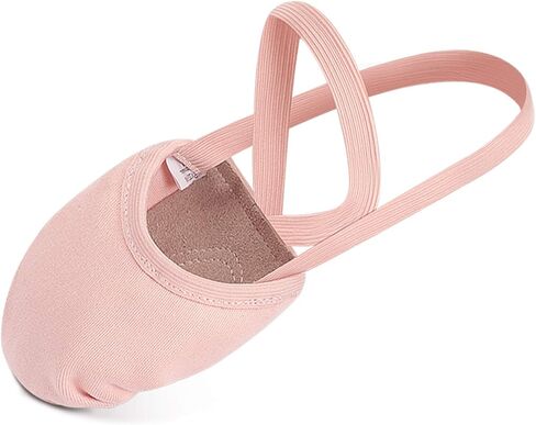 Dance Shoes Half Sole Ballet Canvas Pirouette Shoes for Women/Men and Girls/Boys in Kuwait