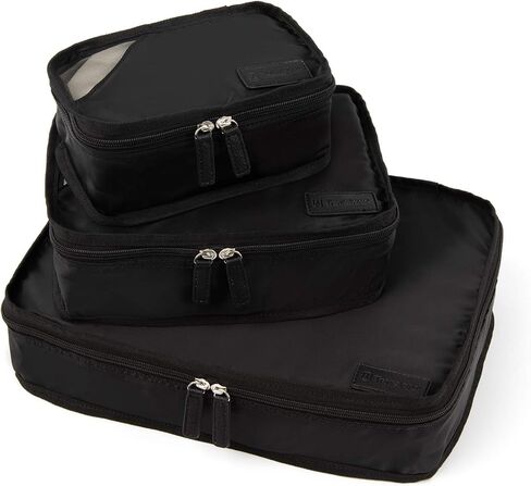 Travelpro Essentials-Packing Cubes, Black, 3-Pack (S/M/L) in Saudi Arabia
