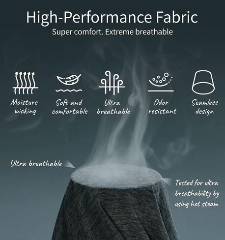 Litume Ultra Breathable Odor Control Moisture Wicking Multifunctional Headwear and Neck Gaiter for Fishing, Biking, Hiking in Saudi Arabia