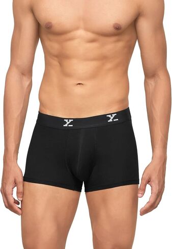 XYXX Men's Underwear Ace Intellisoft Micromodal Trunk Pack Of 3 in Saudi Arabia