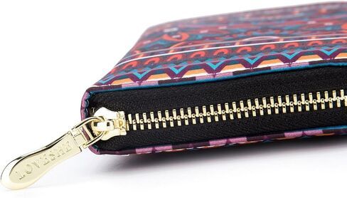 LOVESHE Women's Wallet RFID Blocking Zip Around Clutch Wristlet Clutch Wallet for Women in Kuwait