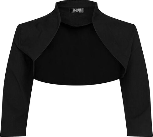 BOLEROSE 3/4 Sleeve Formal Tailored Bolero Shrug in Kuwait