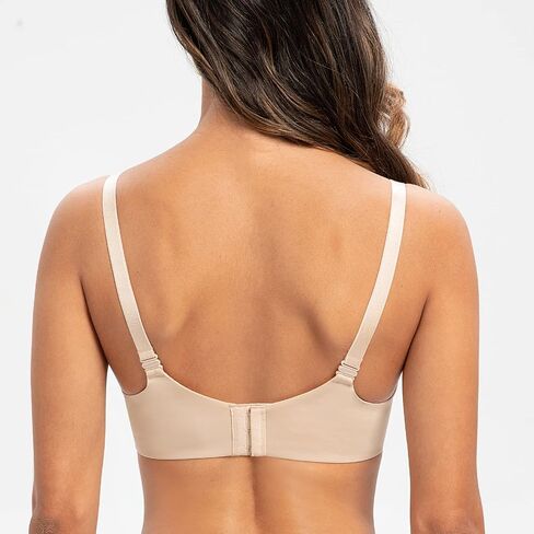 MELENECA Women's Full Coverage Underwire Support Plus Size Breastfeeding Nursing Bra in Saudi Arabia