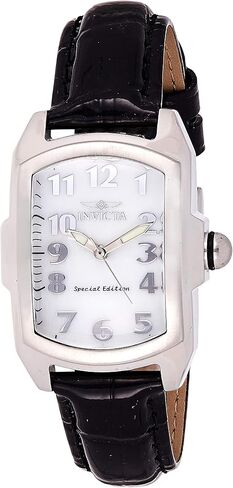 Invicta Women's 5168 Baby Lupah Collection Mother-of-Pearl Dial Shiny Leather Interchangeable Watch Set in Saudi Arabia