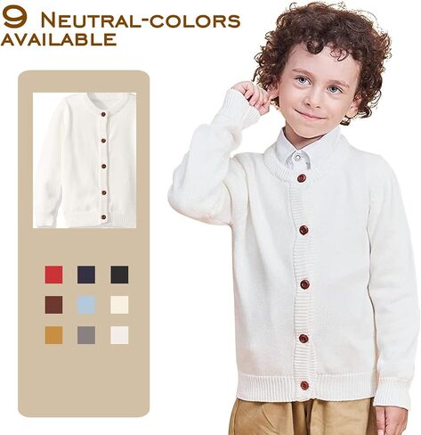 Todder Cardigan Girls Boys' Sweaters 18 Months - Size 6 in Kuwait