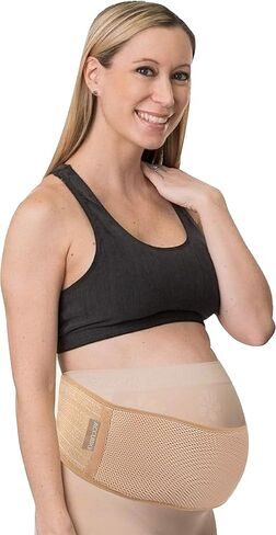 ACCUBIO دعم البطن أثناء الحمل، حزام بطن الأمومة للنساء الحوامل، عصابات دعم الحوض، عصابات الأمومة لدعم البطن، حزام دعم الأمومة قابل للتعديل لألم البطن والخصر والورك in Kuwait