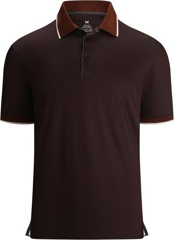 Alex Vando Mens Polo Shirts Short Sleeve Regular Fit Fashion Designed Shirt in Kuwait