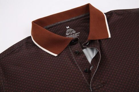 Alex Vando Mens Polo Shirts Short Sleeve Regular Fit Fashion Designed Shirt in Kuwait