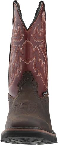 Wolverine Men's Rancher Wpf Steel Toe Wellington Work Boot, Rust/Brown, 11 3E US in Saudi Arabia
