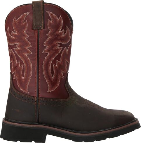 Wolverine Men's Rancher Wpf Steel Toe Wellington Work Boot, Rust/Brown, 11 3E US in Saudi Arabia