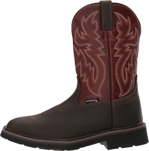 Wolverine Men's Rancher Wpf Steel Toe Wellington Work Boot, Rust/Brown, 11 3E US in Saudi Arabia