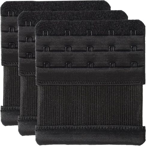 Magicmode Women's Bra Extender 5 Hook Plus Size Bra Strap Extenders 3pcs-Pack in Saudi Arabia