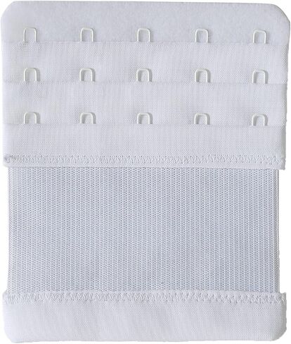Magicmode Women's Bra Extender 5 Hook Plus Size Bra Strap Extenders 3pcs-Pack in Saudi Arabia