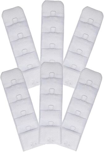 Ultra Soft Bra Extender Band Breathing Room 4 Rows Hook & Eye Extension Strap in Saudi Arabia