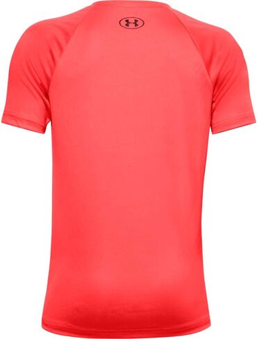 Under Armour Boys' Tech Hybrid Print Fill Logo T-Shirt , Beta (629)/Lichen Blue , Youth Large in Saudi Arabia