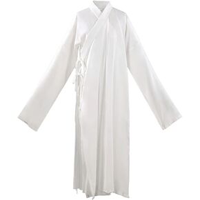 بيجامة صينية قديمة طويلة Seeve Hanfu قميص نوم داخلي أبيض in Kuwait