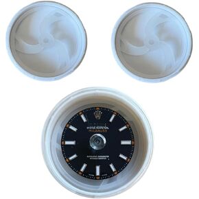 BUZZUFY Pack of 3 storage and transport watch dial box 52 mm for watch dials in Saudi Arabia