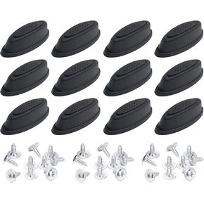 6 أزواج من دعامات الأمتعة الجانبية مع 60 برغي، قدم مسمار للأمتعة ووسادة للقدم، ملحقات حقائب السفر، استبدال بسيط in Kuwait