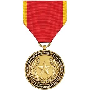 MEDALS OF AMERICA EST. 1976 Meritorious Unit Citation Commemorative Medal in Saudi Arabia