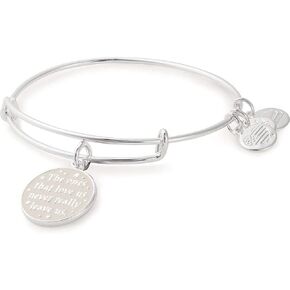 Alex and Ani Collaborations Harry Potter سوار قابل للتوسيع للنساء، لمسة نهائية لامعة، من 2 إلى 3.5 بوصة in Kuwait
