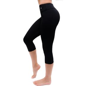 CompressionZ Compression Capri Leggings for Women - Yoga Capris, Running Tights, Gym Pants - Plus