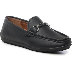 TAHARI Dapper Boys Dress Loafer Shoe - Stylish, Comfortable, Easy Slip-on Style, Flexible Outsole, Versatile for Formal & Casual Occasions, Durable