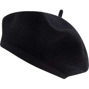 Concept One C & C California Hat, Classic Wool French Beret for Men and Women