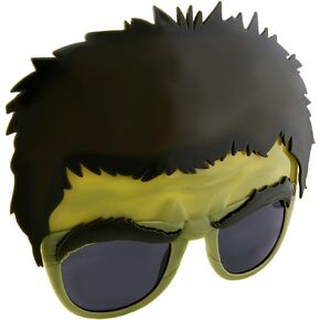 نظارات شمسية من Sun-Staches Sunstaches Marvel Avengers Hulk، هدايا للحفلات، UV400، 8 بوصة in Kuwait