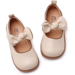 حذاء RVROVIC للفتيات الصغيرات Mary Jane Flats Gracy Ballet Princess حذاء رسمي لحفلات أعياد الميلاد المدرسية