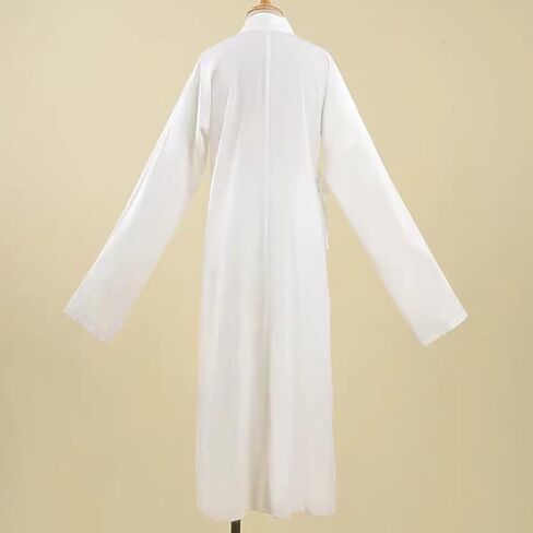 بيجامة صينية قديمة طويلة Seeve Hanfu قميص نوم داخلي أبيض in Kuwait