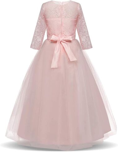 TTYAOVO Girls Embroidery Prom Gowns Luxury Wedding Birthday Party Princess Long Dress in Saudi Arabia