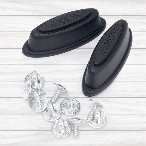 6 أزواج من دعامات الأمتعة الجانبية مع 60 برغي، قدم مسمار للأمتعة ووسادة للقدم، ملحقات حقائب السفر، استبدال بسيط in Kuwait