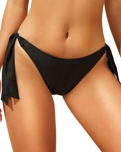 Holipick Bikini Bottoms for Women String Swim Bottom Adjustable Side Tie Bikini Bottom Low Rise Swimsuit Bottom in Saudi Arabia