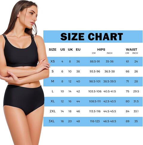 فترة ملابس السباحة الحيض مانعة للتسرب ملابس السباحة بيكيني قيعان المايوه عالية الخصر السباحة قيعان للمراهقات الفتيات النساء in Kuwait