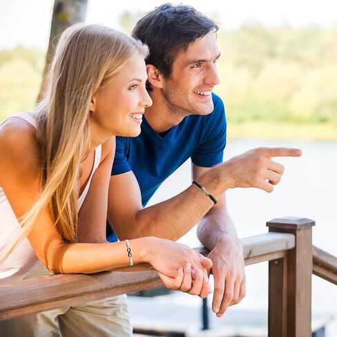 Seyaa مطابقة هدايا الأزواج أساور إنفينيتي للأبد الحب لصديقها صديقة عاشق in Kuwait