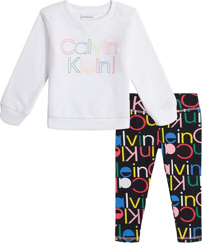 Calvin Klein Baby Girls 2 Pieces Legging Set in Saudi Arabia