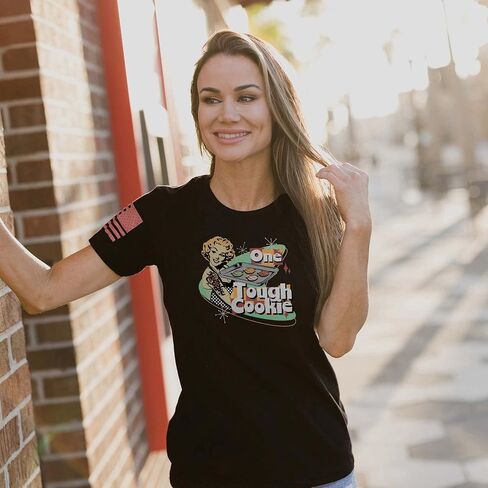 Grunt Style One Tough Cookie Women's T-Shirt in Saudi Arabia