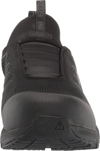 KEEN Utility Men's Vista Energy Shift Low Height Composite Toe ESD Slip on Industrial Work Shoes in Saudi Arabia