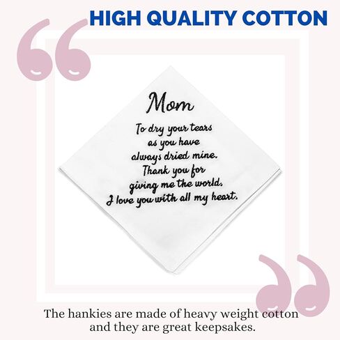 منديل زفاف من ECOHIP 2 هدية لأم العروس والأب هانكي والأب والأم in Kuwait