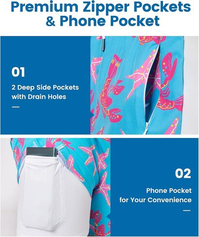 maamgic 5inch Mens Swim Trunks with Compression Liner 2-in-1 Swimming Shorts Stretch Quick Dry with Zipper Pockets in Kuwait