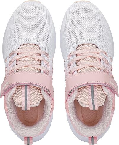 RUMPRA Boys Girls Running Shoes Kids Lightweight Breathable Strap Athletic Walking Sneakers in Saudi Arabia
