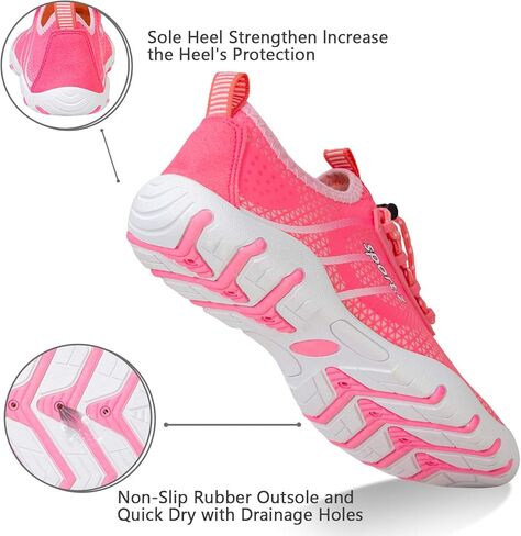 WateLves Water Shoes Mens Womens Beach Swim Shoes Quick-Dry Aqua Socks Pool Shoes for Surf Yoga Water Aerobics in Kuwait