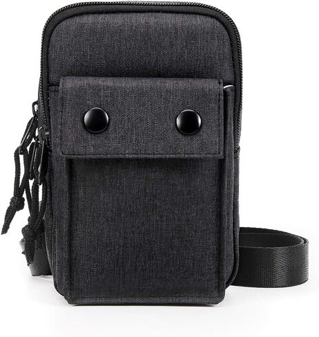 حقيبة YIPINU صغيرة تمر بالجسم للرجال والنساء - حقيبة كتف ماسنجر كتف مطورة لمنع RFID، أنيقة وسهلة الحمل in Kuwait