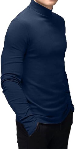 ريلا بوتا رجالي موضة تي شيرت ملابس اخلية حرارية بلايز نصف الياقة المدورة كم قصير سليم صالح الأساسية البلوز تيز in Kuwait