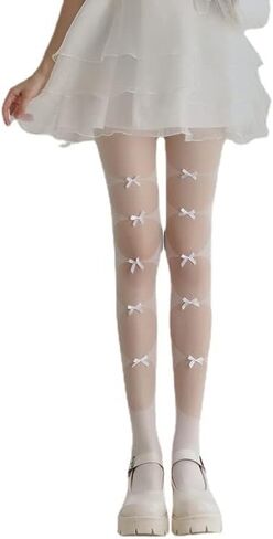 Sahabowi Women Tights, Sheer High Waist Pantyhose, Vintage Control Top Stockings, Siwa 2 in Kuwait