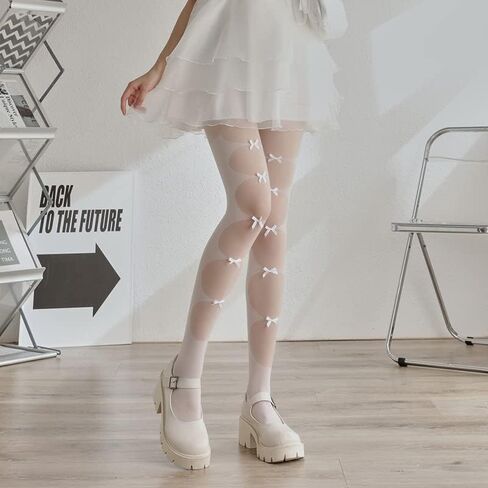 Sahabowi Women Tights, Sheer High Waist Pantyhose, Vintage Control Top Stockings, Siwa 2 in Kuwait