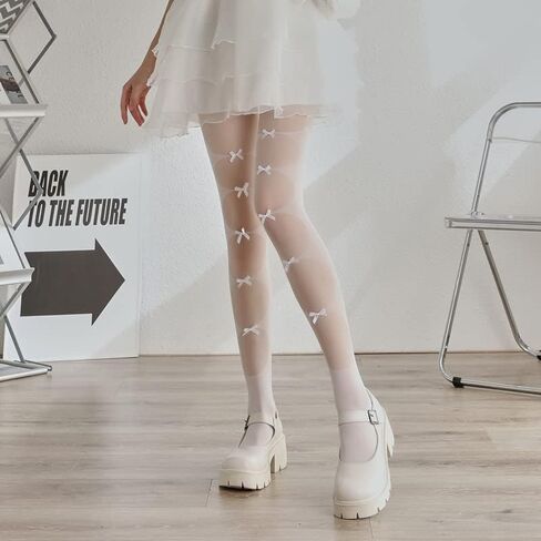Sahabowi Women Tights, Sheer High Waist Pantyhose, Vintage Control Top Stockings, Siwa 2 in Kuwait