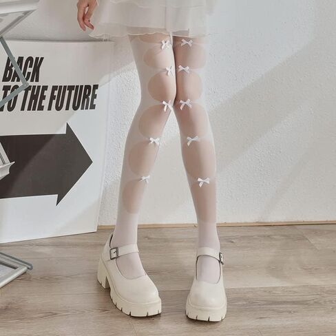 Sahabowi Women Tights, Sheer High Waist Pantyhose, Vintage Control Top Stockings, Siwa 2 in Kuwait