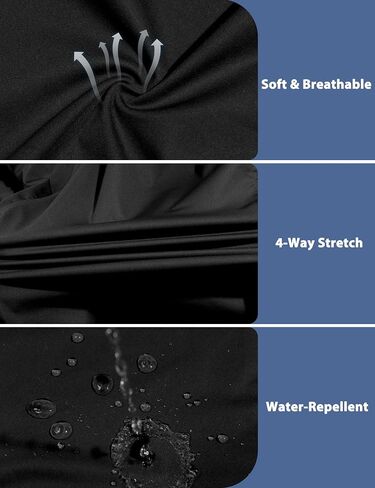 Little Donkey Andy Women's Lightweight Softshell Jacket Windbreaker for Running Travel Hiking, Windproof, Water Repellent in Kuwait