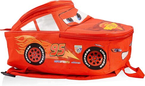 Disney Cars Mini Backpack for Kids Boys ~ Premium 12" Lightning McQueen School Bag with Stickers (Disney Pixar Cars School Supplies Bundle) in Saudi Arabia